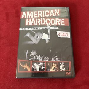American Hardcore DVD 2007 The History of American Punk Rock 1980-1986 Rare HTF