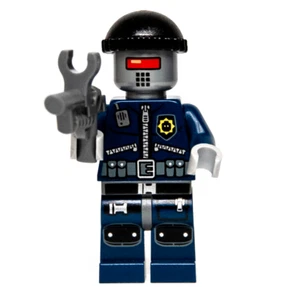 LEGO Movie Minifigure Robo SWAT Police w/ Knit Cap (tlm045) Book Exclusive - Picture 1 of 6