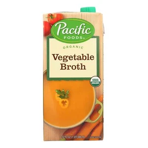 Pacific Natural Foods Vegetable Broth - Organic - Case of 12 - 32 Fl oz. - Picture 1 of 2