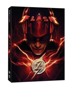 THE FLASH  [4K UHD + 2D] Blu-ray STEELBOOK [H & C] FULLSLIP [RED] - Picture 1 of 2