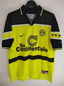BORUSSIA DORTMUND 1997-1998 camiseta shirt trikot maillot maglia L - Picture 1 of 7