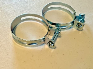 Harley 1413-41M WLA WLC ELA ELC Oil Bath Air Cleaner A-12 Hose Connection Clamps - Picture 1 of 4