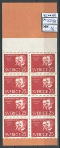 Svezia G34 MNH 1962 Libretto 20v Premio Nobel CV 16 euro - Foto 1 di 1