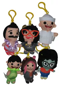 Bob's Burgers 4-Inch Clip-On Plush Keychain Complete Set - (6 Plushes) - Picture 1 of 1