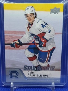 2020-21 Upper Deck Ahl Star Rookie Cole Caufield Montreal Canadiens 