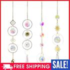 Star Moon Crystal Colorful Beads Pendant Garden Wedding Chandelier Decorations