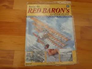 1/8 Hachette Costruzione The Red Barone Fokker DR1 WW1 Fighter Problema 65 Inc - Foto 1 di 1