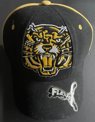 Boné de beisebol Hamilton Tiger-Cats assinado Puma Flexfit futebol CFL autografado x2 - Imagem 1 de 4
