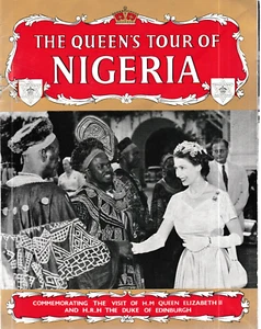 The Queen's Tour Of Nigeria - 1956 Pitkin Pictorial Softback - Picture 1 of 1