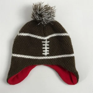 Baby Winter Hat Looks Like A Football by Koala Kids - Picture 1 of 6
