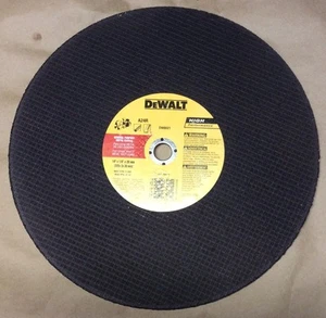 DeWalt DW8021 14" x 5/32" x 20 mm Metalltrennscheibe Hochgeschwindigkeits-Trennscheibe - Bild 1 von 2