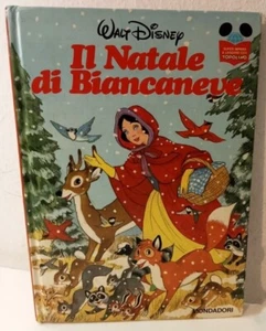LIBRO IL NATALE DI BIANCANEVE 1986 WALT DISNEY IMPARO A LEGGERE CON TOPOLINO - Imagen 1 de 2