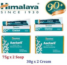 Himalaya Aactaril Soap 75g x 2 & Clarina 30g x 2 Very Fast Free Shipping 2025