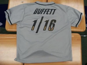 Warren Buffett Berkshire Hathaway Baseball JERSEY XL EXTRA LARGE Omaha Nebraska - Picture 1 of 3