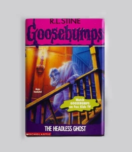 GOOSEBUMPS / THE HEADLESS GHOST - 2"x3" MAGNET (vintage book horror rl stine - Picture 1 of 4
