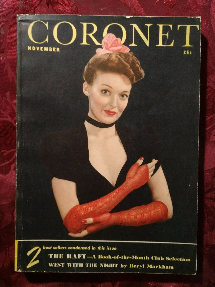 CORONET November 1942 WWII AL CAPP LI'L ABNER ROBERT SHAPLEN BERYL MARKHAM  Foto 1 de 1