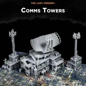 Comms Towers - 6-8mm scale - Full Spectrum Dominance - Picture 1 of 1