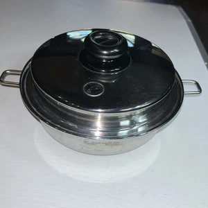 SaladMaster 316ti Stainless Steel Titanium 9" Pan/Pot W/ Lid USA - Picture 1 of 10