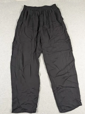 Harari Women Pants Large 100% Silk Pull On Straight Ankle Lightweight - Image 1 of 4