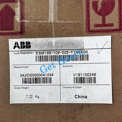 NEW ESM13B-102-202-T1N0A00 ABB Servo Motor ESM13B102202T1N0A00 FedEx or DHL/ UPS - Image 1 of 2