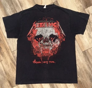 Metallica Wherever I May Roam T Shirt Men's Men’s Size Large 2012 Tour Concert - Picture 1 of 20