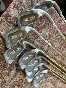 Ping Zing Karsten - Red Dot Eisen Set, 4,5,6,7,8,9,PW,SW. RH Golfschläger - Bild 1 von 8