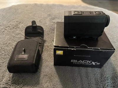 Monocular de telémetro láser Nikon Black RangeX 4K, 4000 yardas N.º de parte: 16557 Foto 1 de 4