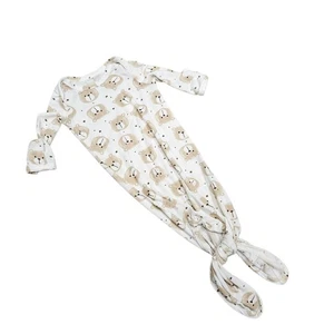 Baby Essentials Sleep Sack Gown Bear Stars 0-3M Newborn Infant Sleepwear - Picture 1 of 8