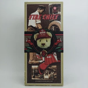 Texaco "Fire Chief" Feuerwehrmann Outfit Teddybär 1999 Third Edition Sammelbox - Bild 1 von 24