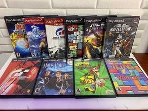 PS2 Games Lot! 💿 OPPORTUNITY! 10 Cased Classics - Expand Your Collection! - Picture 1 of 6