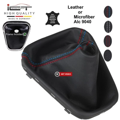ICT funda palanca cambio cuero para BMW Z3 M Coupe M Roadster marco A114 - Imagen 1 de 4