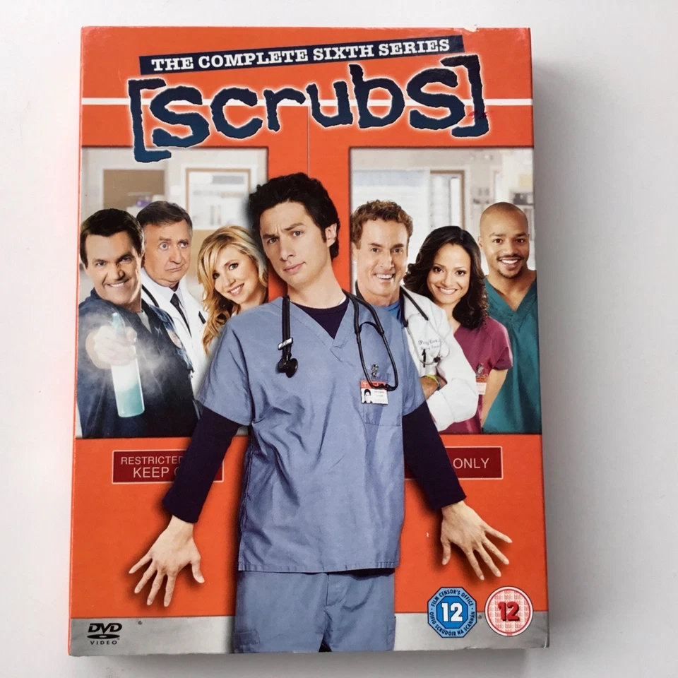 Scrubs - Series 6 - Complete (DVD, 2008) - Image 1 of 3