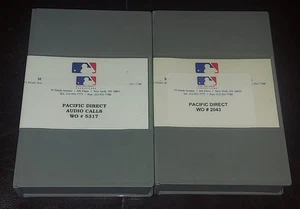 LOT (2) MLB PRODUCTIONS PACIFIC DIRECT AUDIO CALLS WO #5317 & #2043 PLEASE READ - Picture 1 of 4