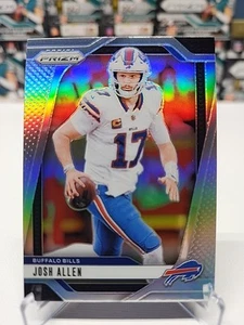 2024 PANINI PRIZM JOSH ALLEN **TRUE SILVER PRIZM** NO. 28.** MVP SEASON π₯π₯π₯ - Picture 1 of 7