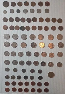 Collectible Lot of 90 Canadian coins 1,5,10,25 From 1800's- 2009 W/ Key Dates - Picture 1 of 10