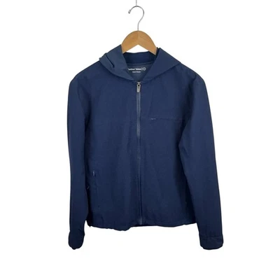 Chaqueta Outdoor Voices RecTrek Soft Shell S Azul Cremallera Completa Con Capucha Foto 1 de 4