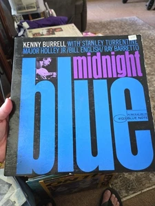 LP KENNY BURRELL Midnight Blue 4123 BLUE NOTE US - Picture 1 of 4