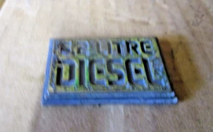 1982-1991 Chevrolet GMC Truck Suburban K5 Blazer 6.2L Diesel Fender Emblem - Picture 1 of 7