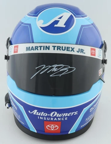 Martin Truex Jr. Signed NASCAR Auto-Owners Insurance Full-Size Helmet (PA) Cover