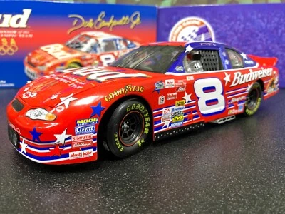 ACTION DALE EARNHARDT JR #8 BUDWEISER / U. S. OLYMPIC TEAM 2000 MONTE CARLO 1:18 - Image 1 of 4