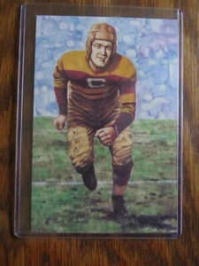 Guy Chamberlin HOF Goal Line Kunst Karte Gold Siegel authentisch GLAC Serie 2 #35/100 - Bild 1 von 2