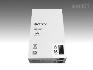SONY WALKMAN 16GB Hi-Res A Series Audio Player NW-A105 Black DHL Fast Ship NEW