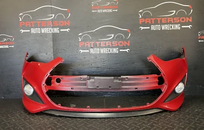 13-17 HYUNDAI VELOSTER TURBO FRONT BUMPER COVER W/FOG LIGHTS BOSTON RED P9R - Image 1 of 4