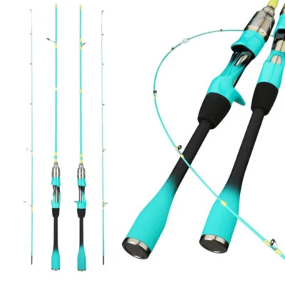 Fishing Rods Carbon Fiber Spinning/casting Ultra Light Rods Pole 1.5M/1.68M/1.8M - Image 1 of 4