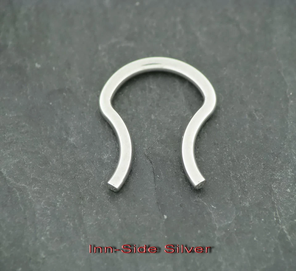 Nasenpiercing Septum Brustpiercing Ohrring 1,6MM Septum Keeper Retainer - Bild 1 von 1