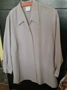 Damen ,Longbluse Grau Gr.46 - Bild 1 von 5