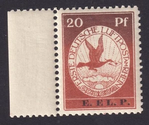 D. Reich Flugmarke E.EL.P. 20 Pfg. Mi.Nr. VI postfrisch Mi.Wert 450 € (1684) - Bild 1 von 2