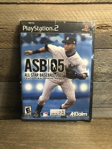 PS2 All-Star Baseball 2005 ASB 05 Derek Jeter Video Game Playstation  In Seal - Picture 1 of 3