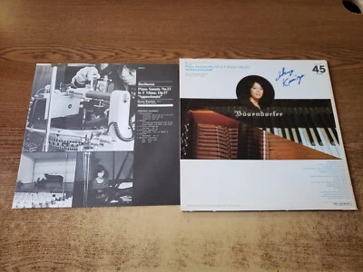 AUTOGRAPHED 1970's MINT-EXC IKUYO KAMIYA Piano Sonata No. 23 in F Minor, LP45RPM - Image 1 of 4