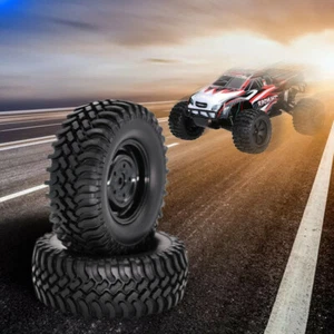 1.9 Inch Tire Rubber Wheel Tyre 100mm For 1/10 RC Rock Crawler Buggy Car Truck - Picture 1 of 14